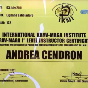 Diploma_Krav_maga_primo_Livello2